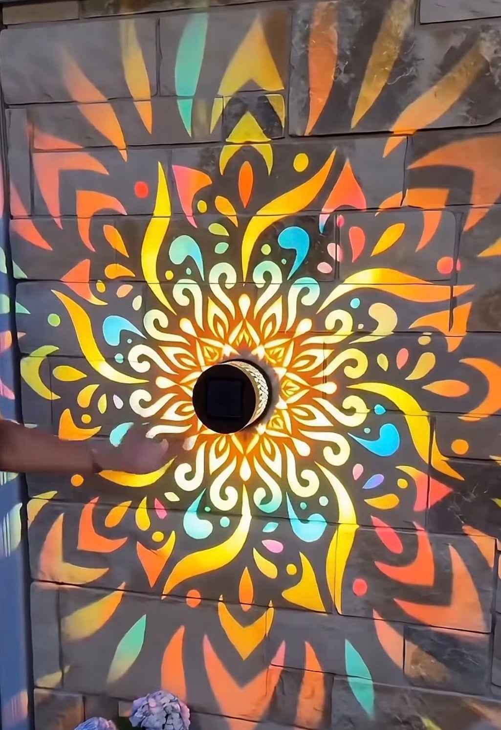 Solar Mandala Projection Light