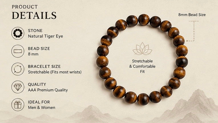 Mpyre™- Tiger eye bracelet