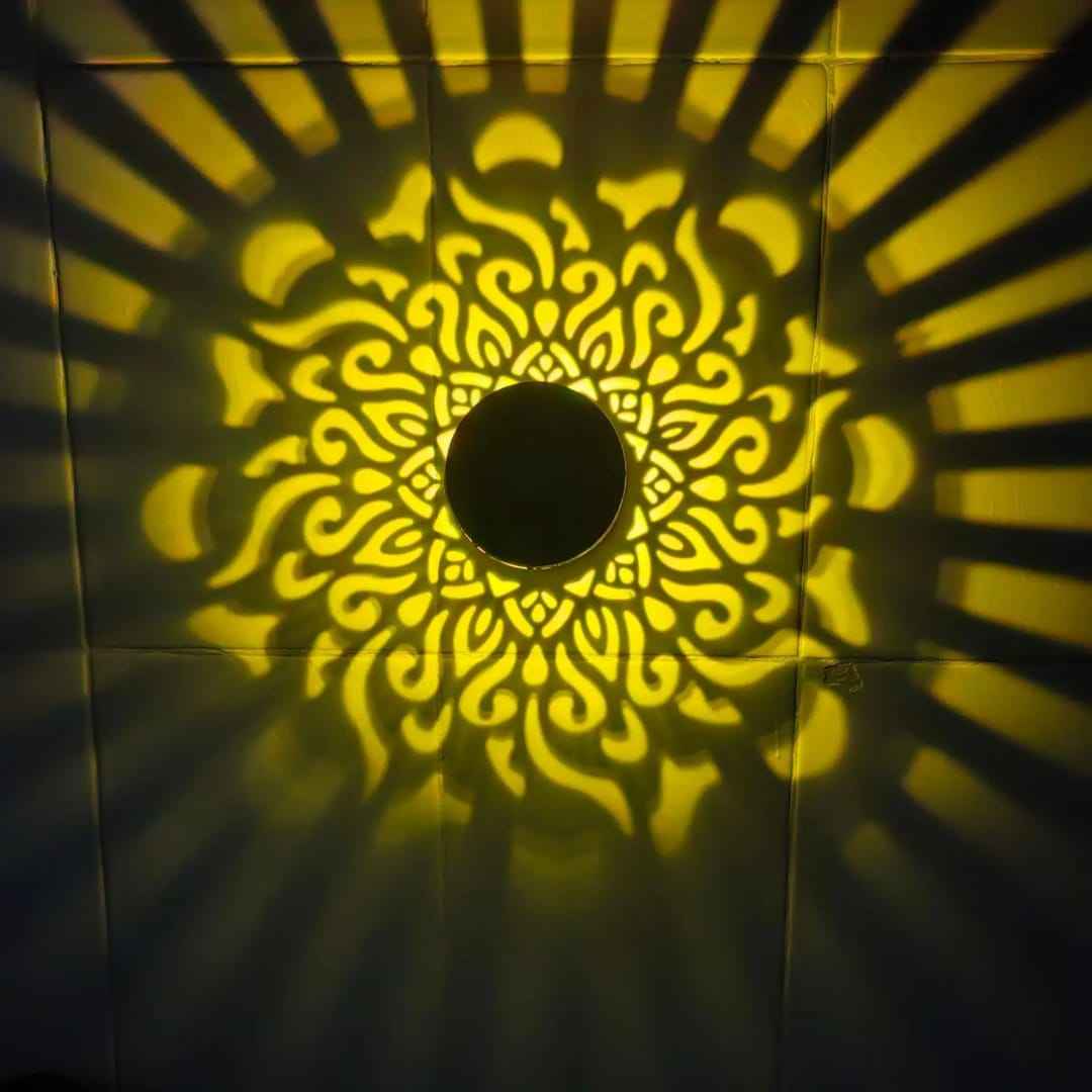 Solar Mandala Projection Light