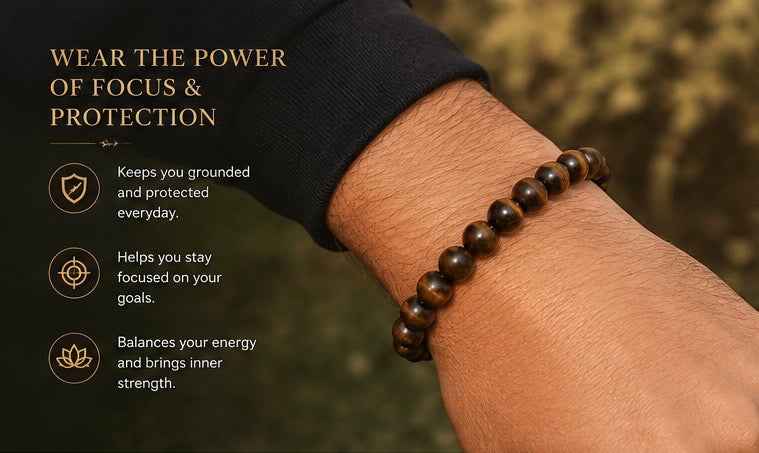 Tiger Eye Bracelet - Mpyre™ Vastu Energy Jewelry