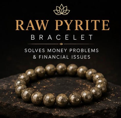 Mpyre™- Raw pyrite bracelet