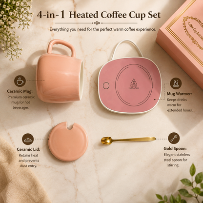 Mpyre- Cup and smart heated saucer