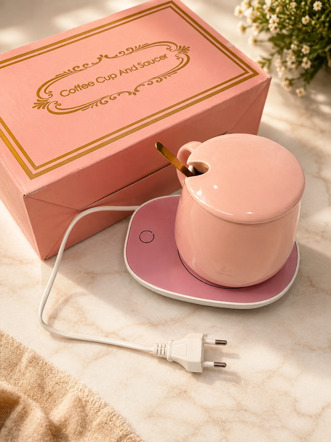 Mpyre- Cup and smart heated saucer